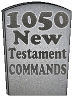 1050 New Testament Commands