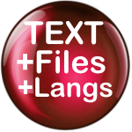 Text, Files and Other Languages