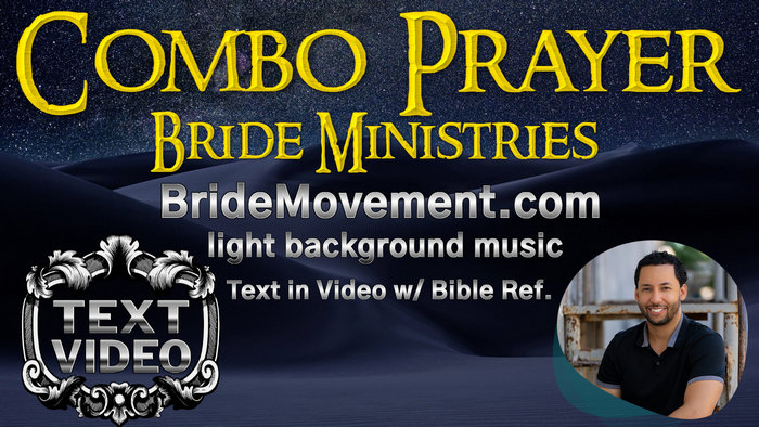 Combo Prayer -- Bride Ministries Banner