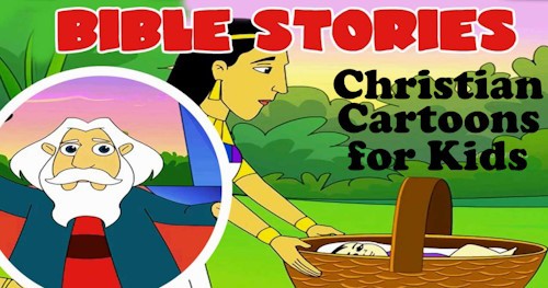 Christian Cartoons for Kids Banner